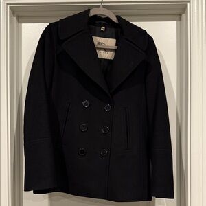 Burberry Women's Black Peacoat